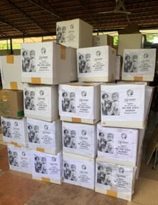 Fistful of rice. Fistful of rice.